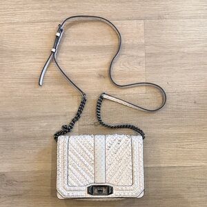 Rebecca Minkoff Pink Textured Crossbody